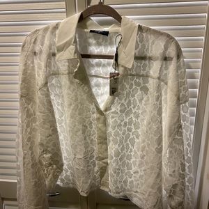 Tahari White Top
